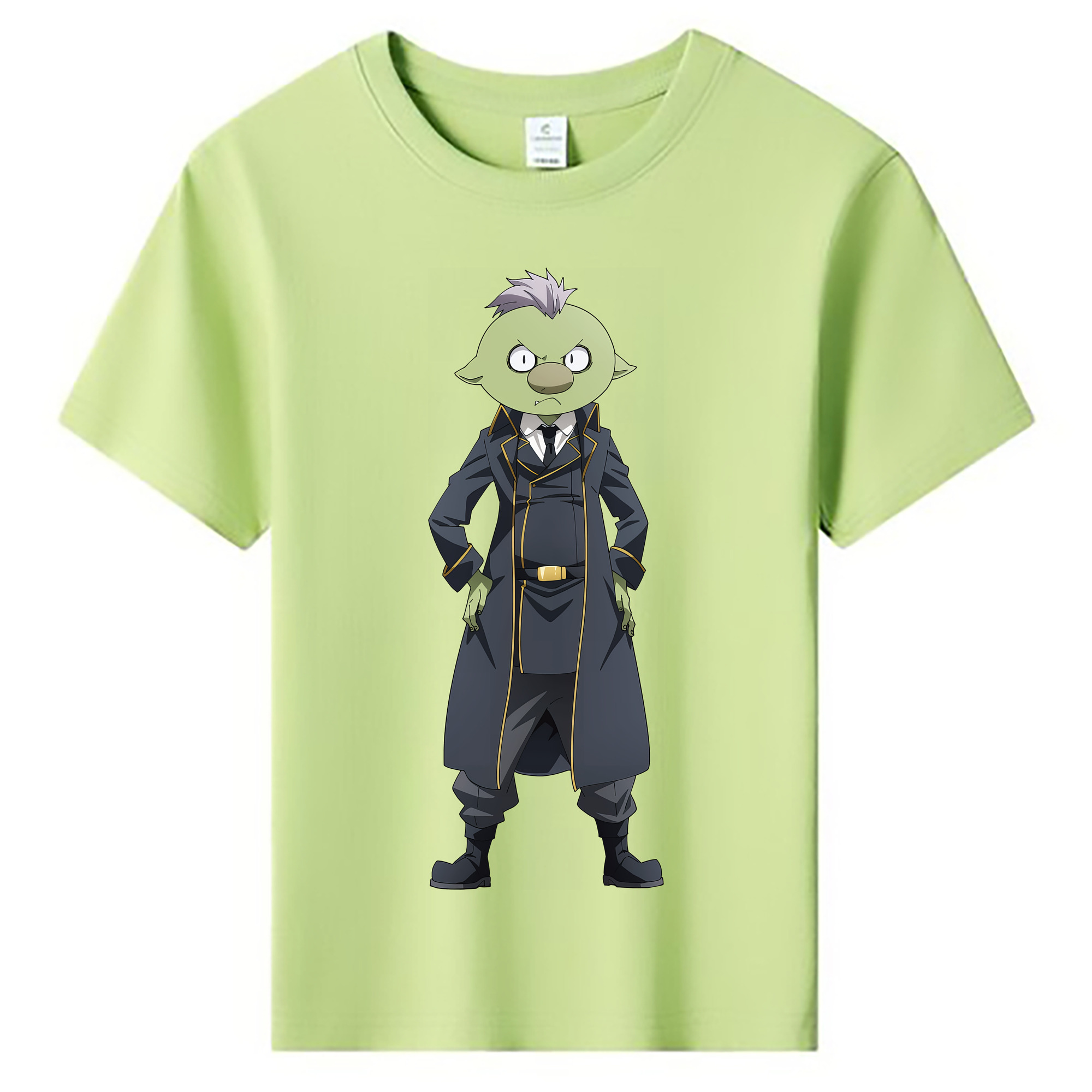 （画像用） 転スラ Regarding Reincarnated to Slime 綿100％キッズTシャツ（フロントプリント）